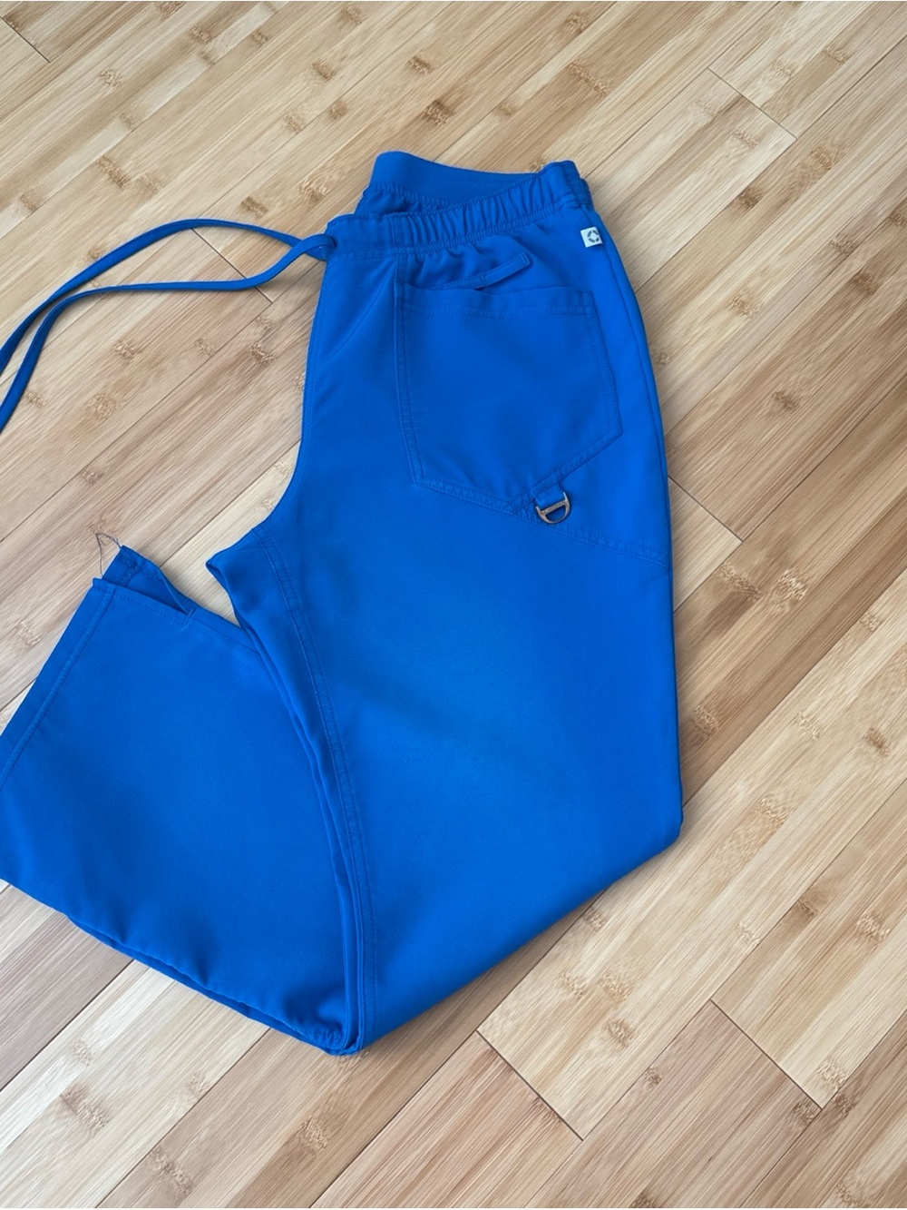Women’s Careisma Scrub Petite Royal Blue Pants Size PM Uniform Scrubs